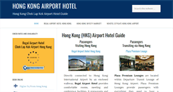 Desktop Screenshot of hongkongairporthotel.com